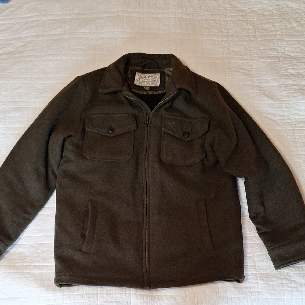 Pendleton Dark Green Wool Field Jacket - image 1